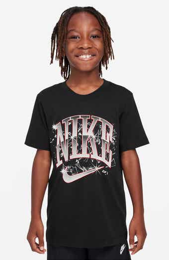 Nike Kids' Shattered Logo Graphic T-Shirt