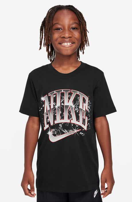 Nike Kids' Shattered Logo Graphic T-Shirt