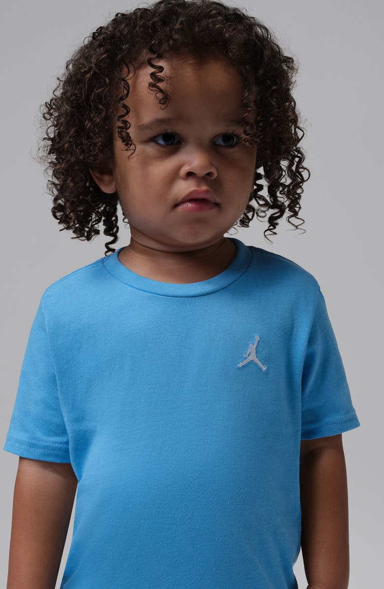 Jordan Kids' MJ Brooklyn Essentials T-Shirt & Shorts Set, Alternate, color, University Blue