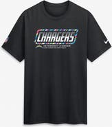 Nike Men's Nike Black Los Angeles Chargers 2026 NFL Crucial Catch Tri-Blend Dri-FIT T-Shirt