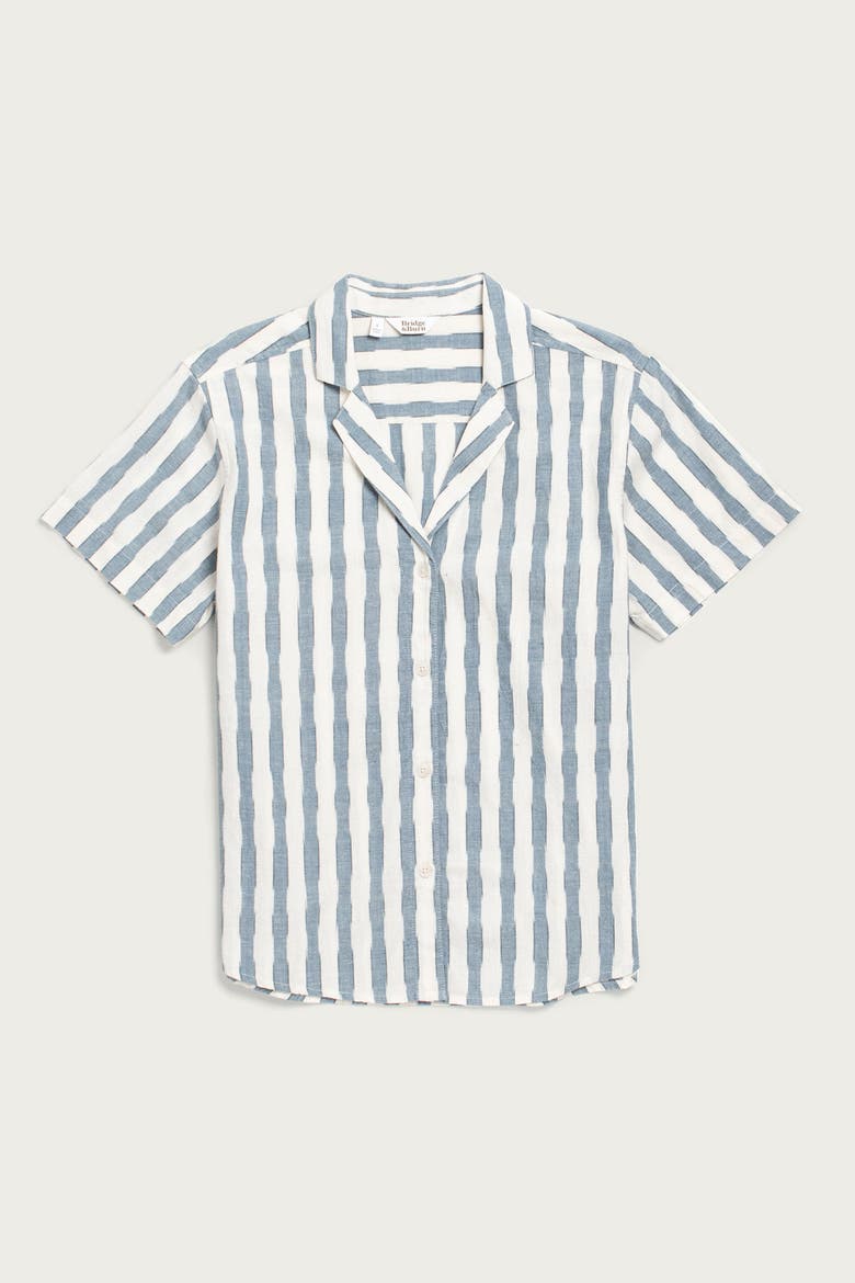 Wren Shirt, Main, color, Beach Stripe