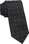 KARL LAGERFELD Dotted Houndstooth Tie