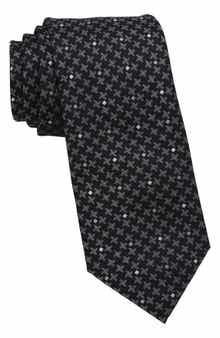 Dotted Houndstooth Tie