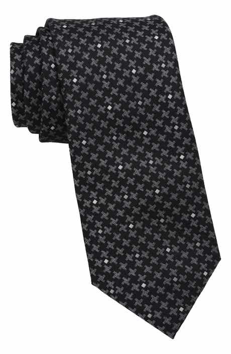 Dotted Houndstooth Tie