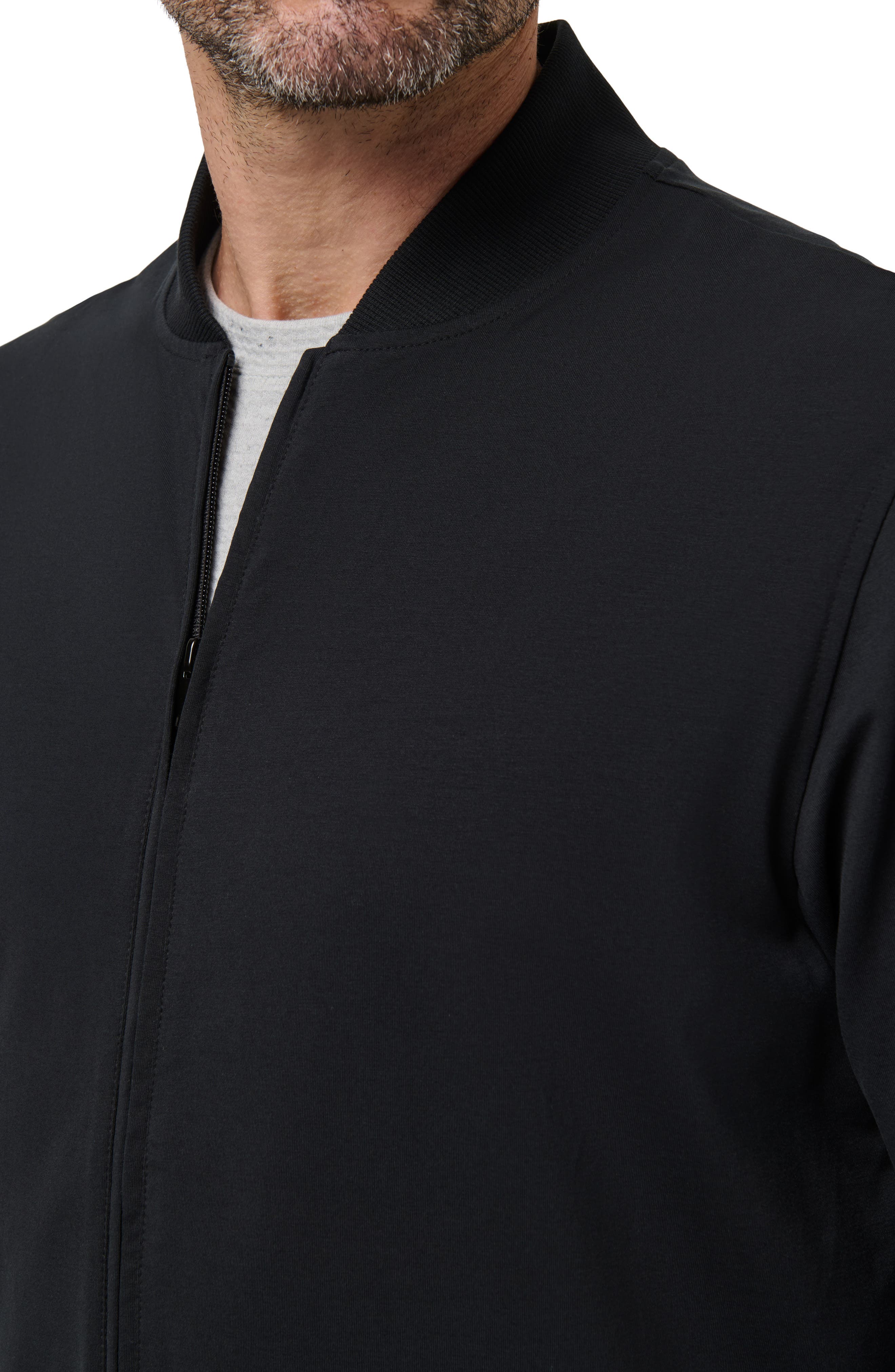 Мужские TravisMathew Stretch Cotton Bomber Jacket — фото 4