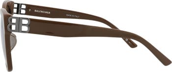 Fashion 57mm Square Sunglasses