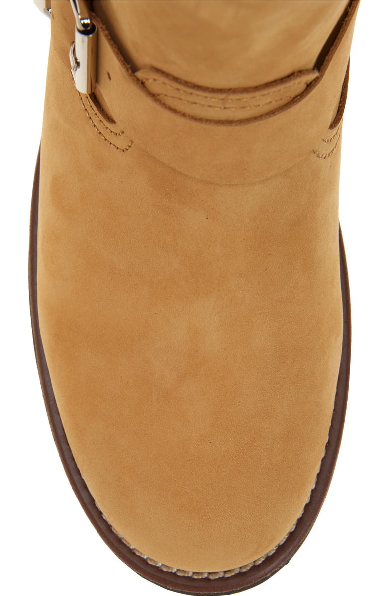 Jeffrey Campbell Standoff Boot, Alternate, color, Camel Nubuck