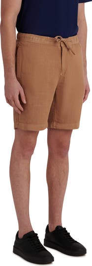 Drawstring Linen Shorts