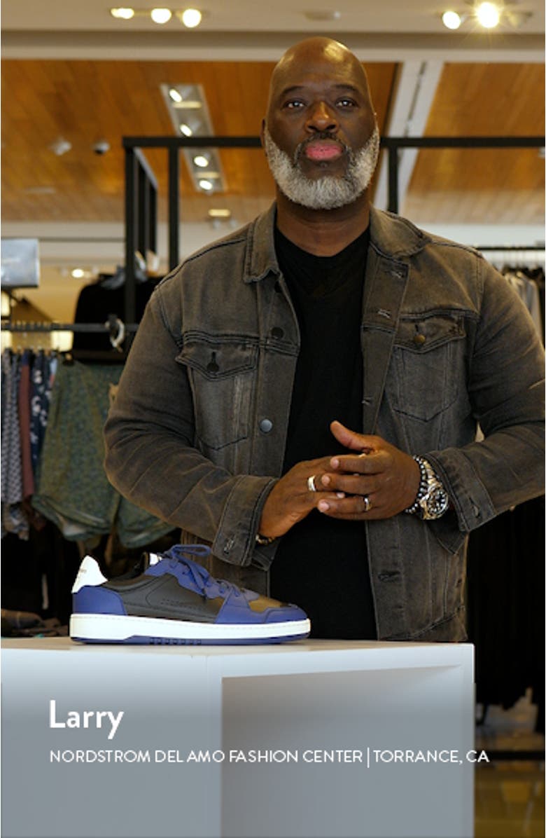 Dice Lo Leather Sneaker, sales video thumbnail