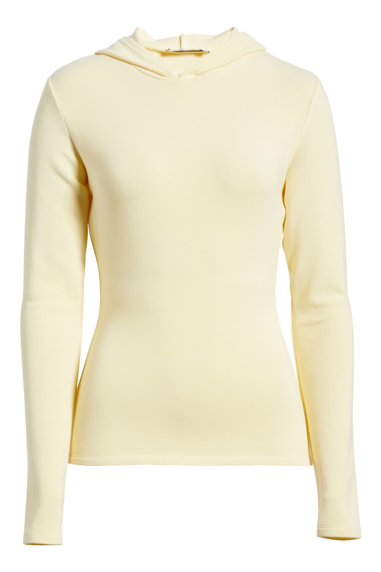 Leni Hooded Top, Alternate, color, BUTTER YELLOW