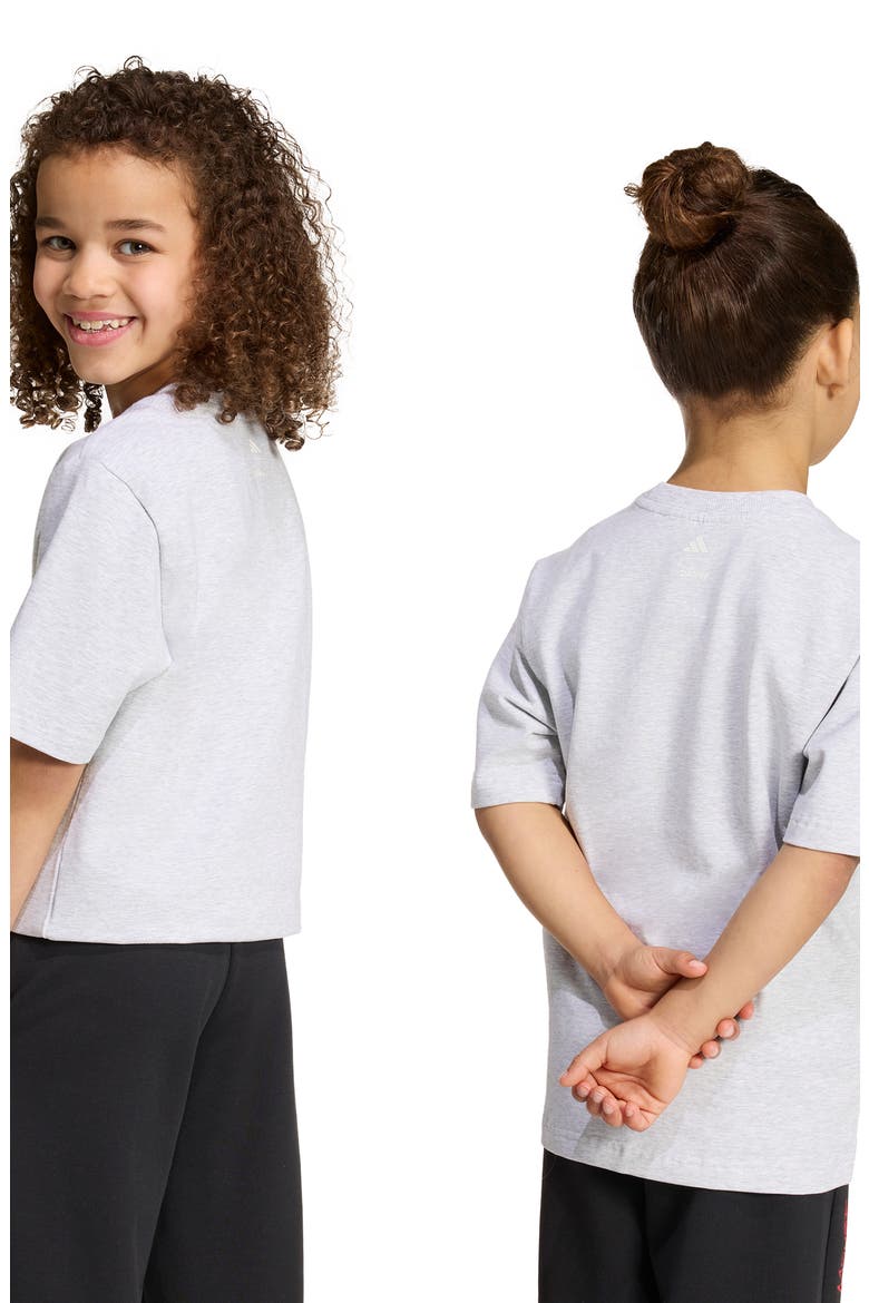 x Disney Kids' Mickey Mouse Graphic T-Shirt, Alternate, color, LIGHT GREY HEATHER/ OFF WHITE