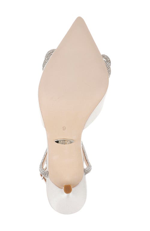 BADGLEY MISCHKA BADGLEY MISCHKA COLLECTION JASMINE POINTED TOE PUMP 