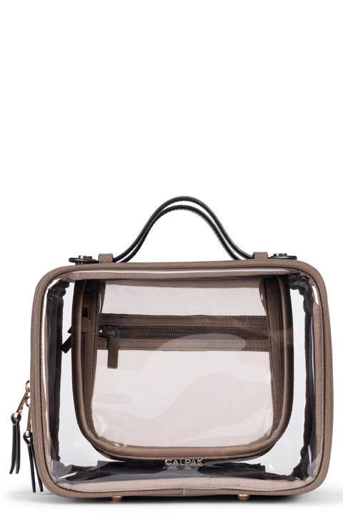 Medium Clear Cosmetics Case