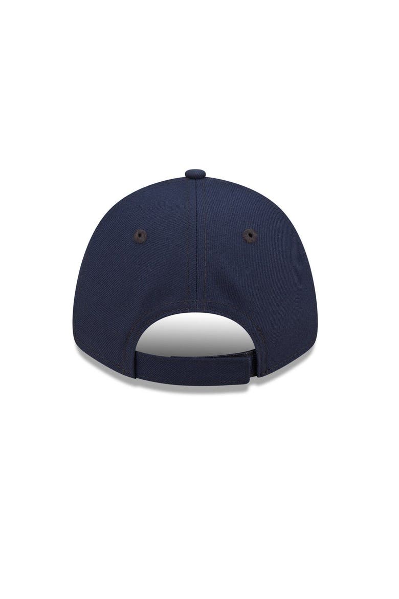 Women's New Era Navy New England Patriots Simple 9FORTY Adjustable Hat, Alternate, color, Navy