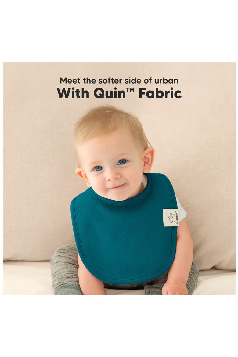 8-Pack Quin Drool Bibs, Alternate, color, Eclipse