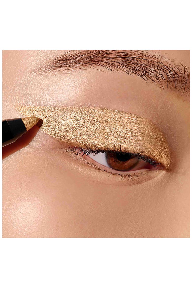 Satin Kajal Liner, Alternate, color, GOLD LAMÉ