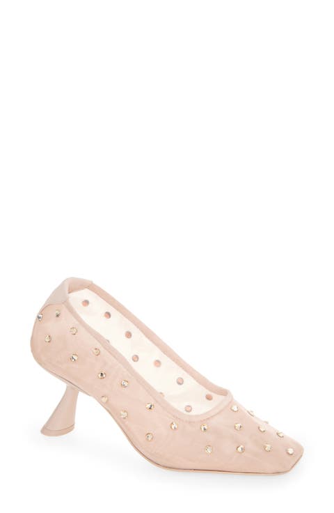 Winnie Pearl Embellished Pump (Women)