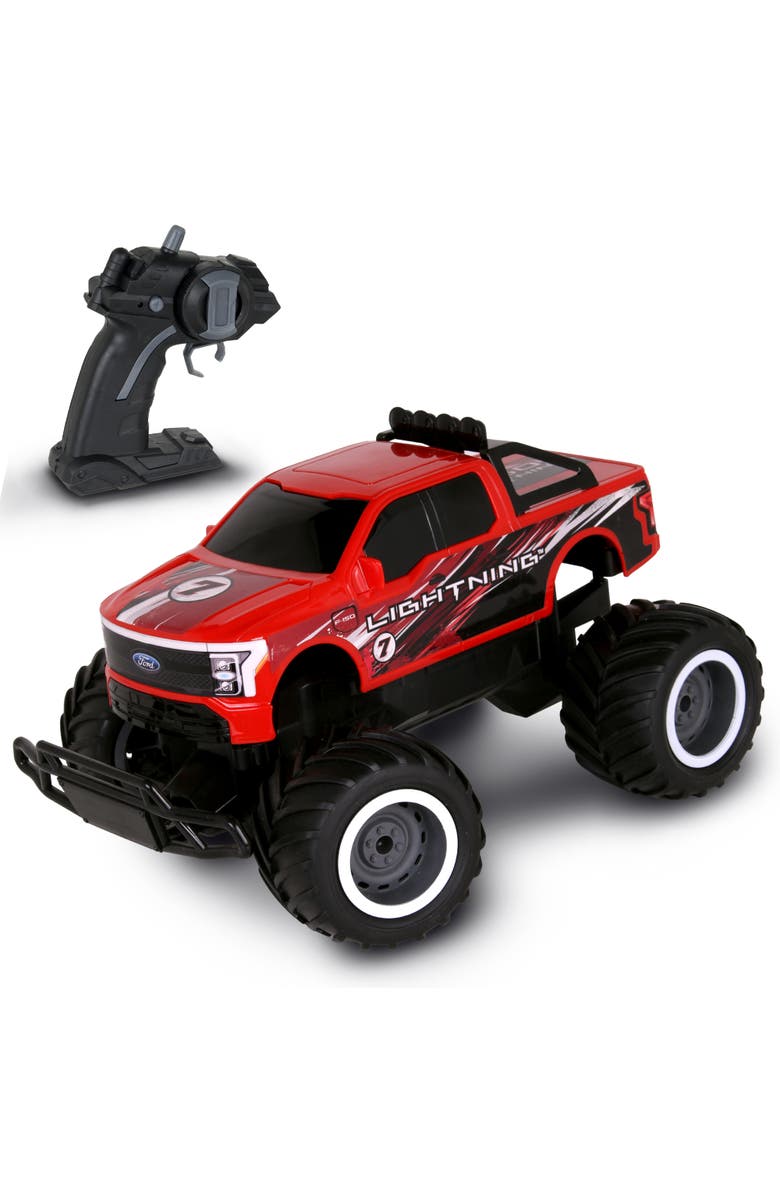 Mean Machines Rtr Rc Ford F150 Lightning Red 2.4 Ghz, Main, color, Multicolored