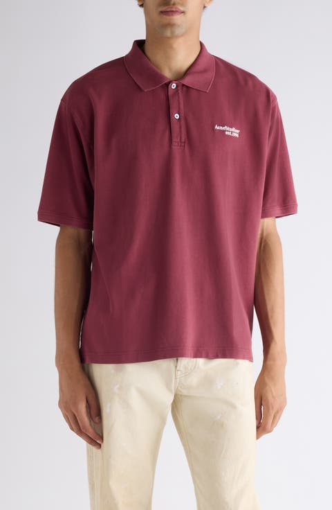 Egnes Logo Cotton Piqué Polo