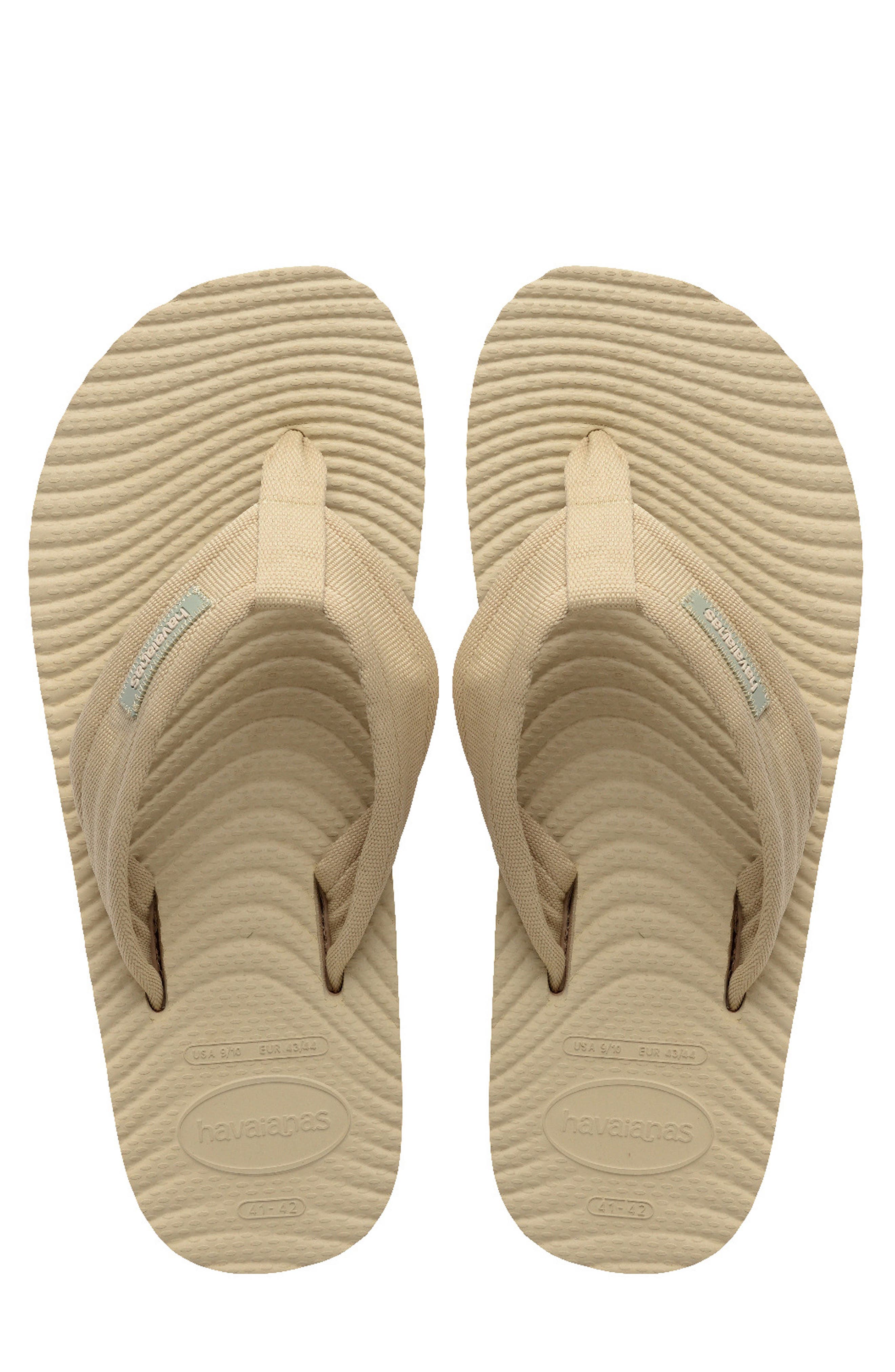 Surfer Coast Flip Flop, Alternate, color, ROSE GOLD/ SAND