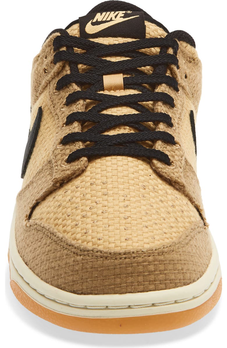 Nike Dunk Low Retro SE Basketball Sneaker, Alternate, color, Filbrt/Black