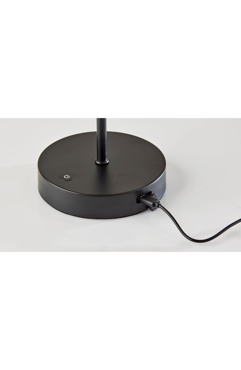 ADESSO LIGHTING Stevie LED Cordless Lamp, Alternate, color, Black