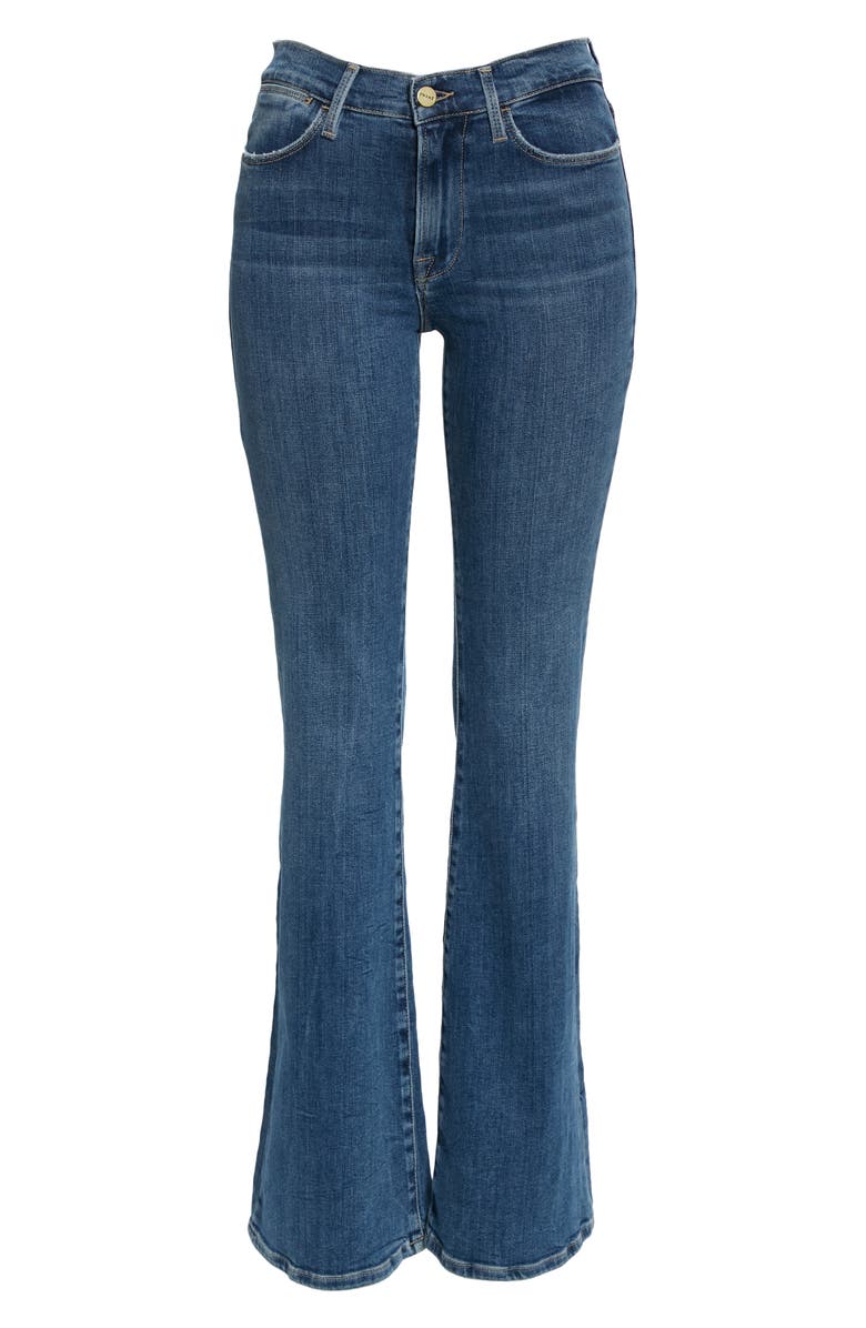 FRAME Le High Waist Flare Jeans, Alternate, color, 