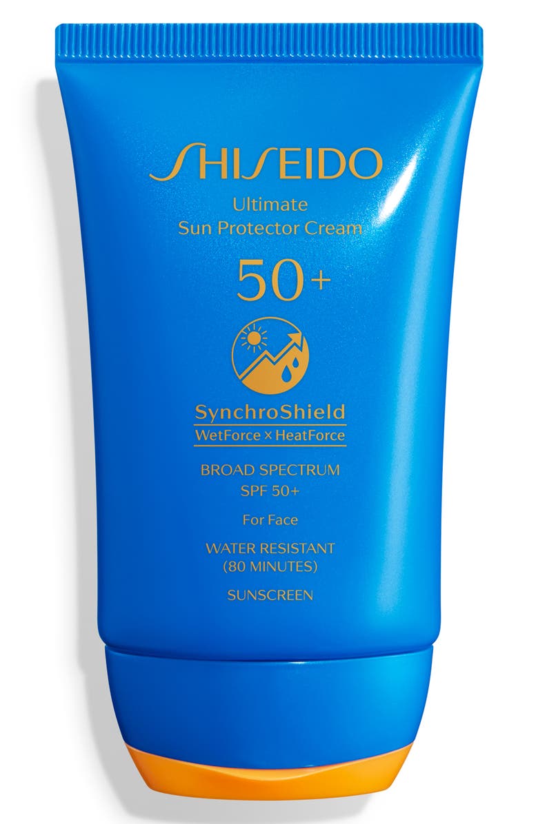 Shiseido Ultimate Sun Protector Cream SPF 50+ Sunscreen, Main, color, 