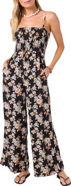 O'Neill Aiyana Bali Floral Jumpsuit