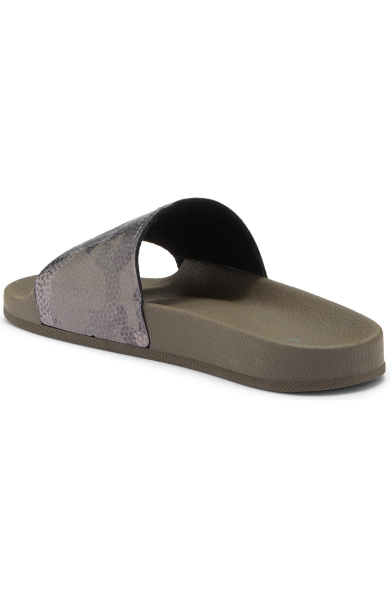 BOSS NBA Bay It Slide Sandal, Alternate, color, Open Green