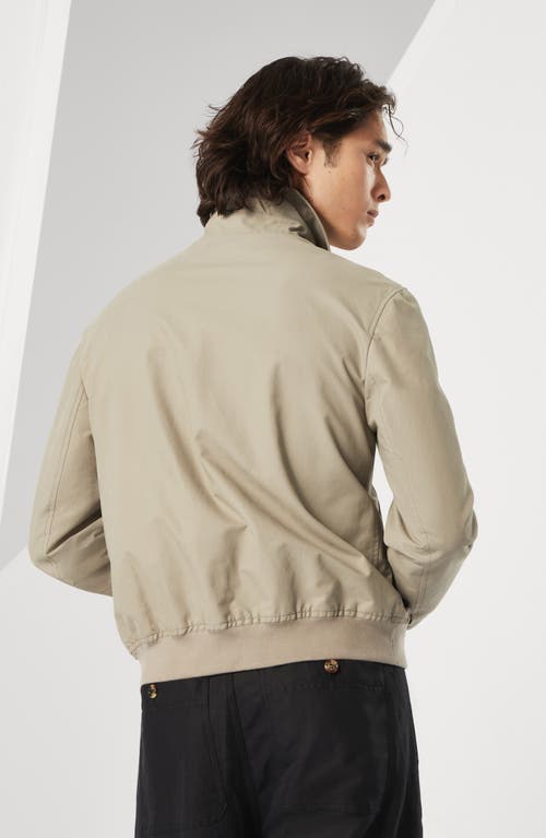 Shop Brunello Cucinelli Water-resistant Bomber Jacket In Khaki