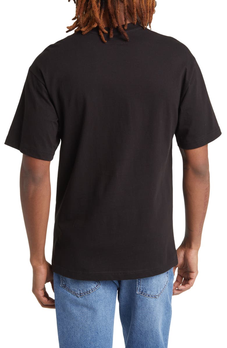 MARKET SMILEY<sup>®</sup> Swarovski<sup>®</sup> Crystal Embellished Cotton T-Shirt, Alternate, color, 