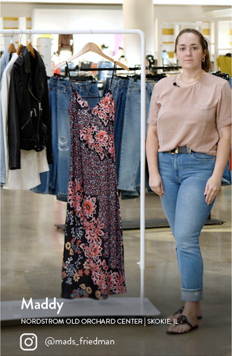 Your Better Side Floral Midi Slipdress, sales video thumbnail