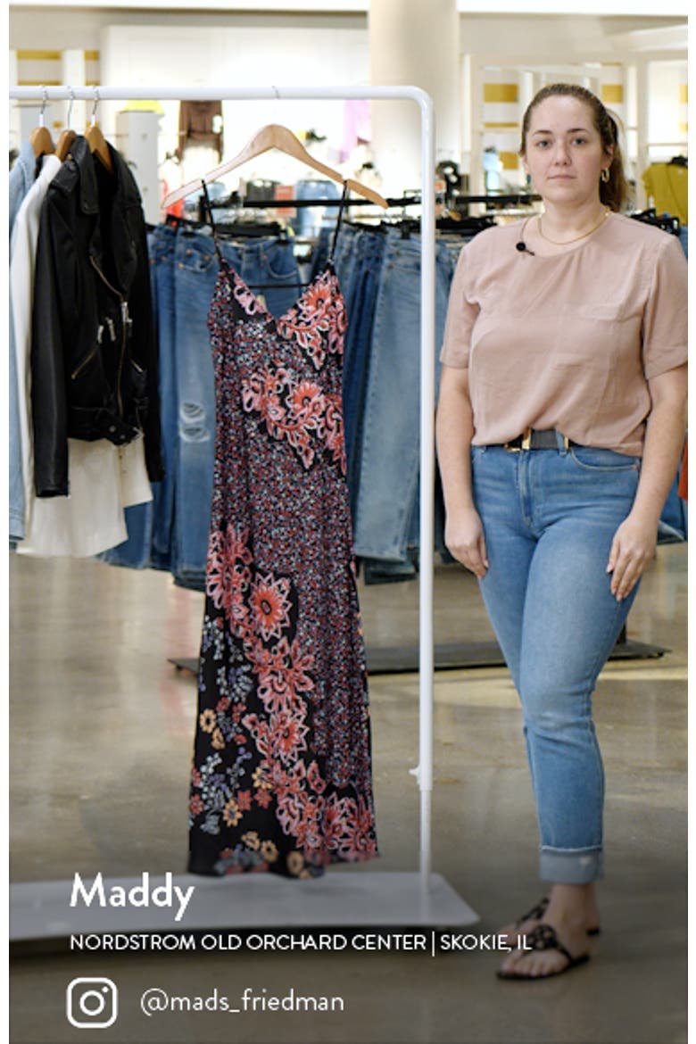 Your Better Side Floral Midi Slipdress video