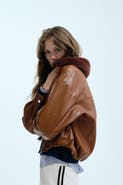 H&M Fluffy-collared Jacket