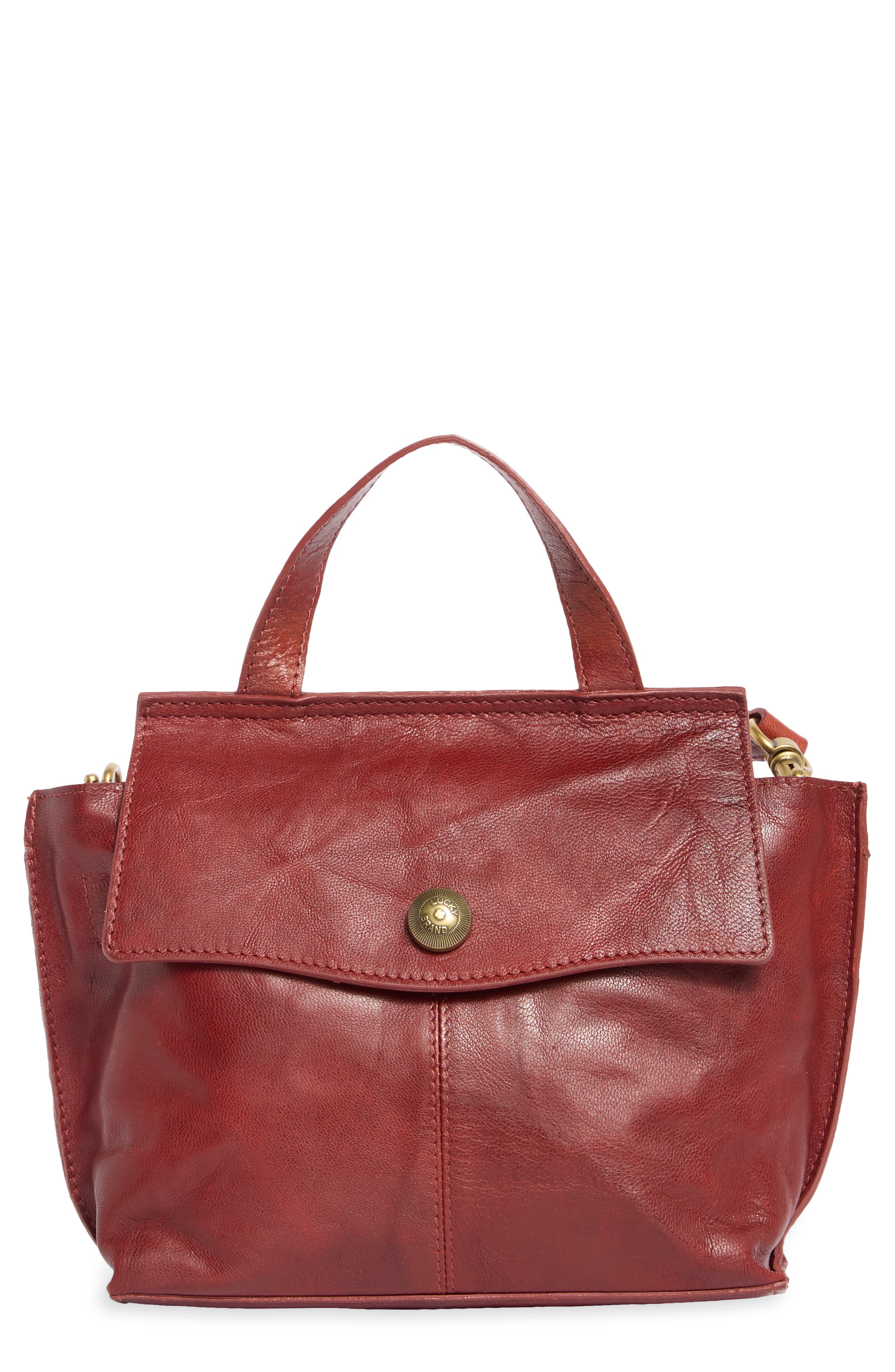 Rach Leather Crossbody Bag