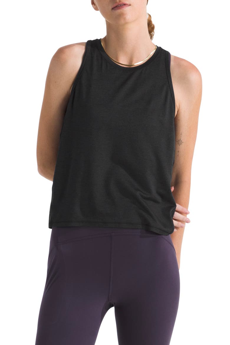 Jaida FlashDry-XD Performance Tank, Main, color, TNF BLACK DARK HEATHER
