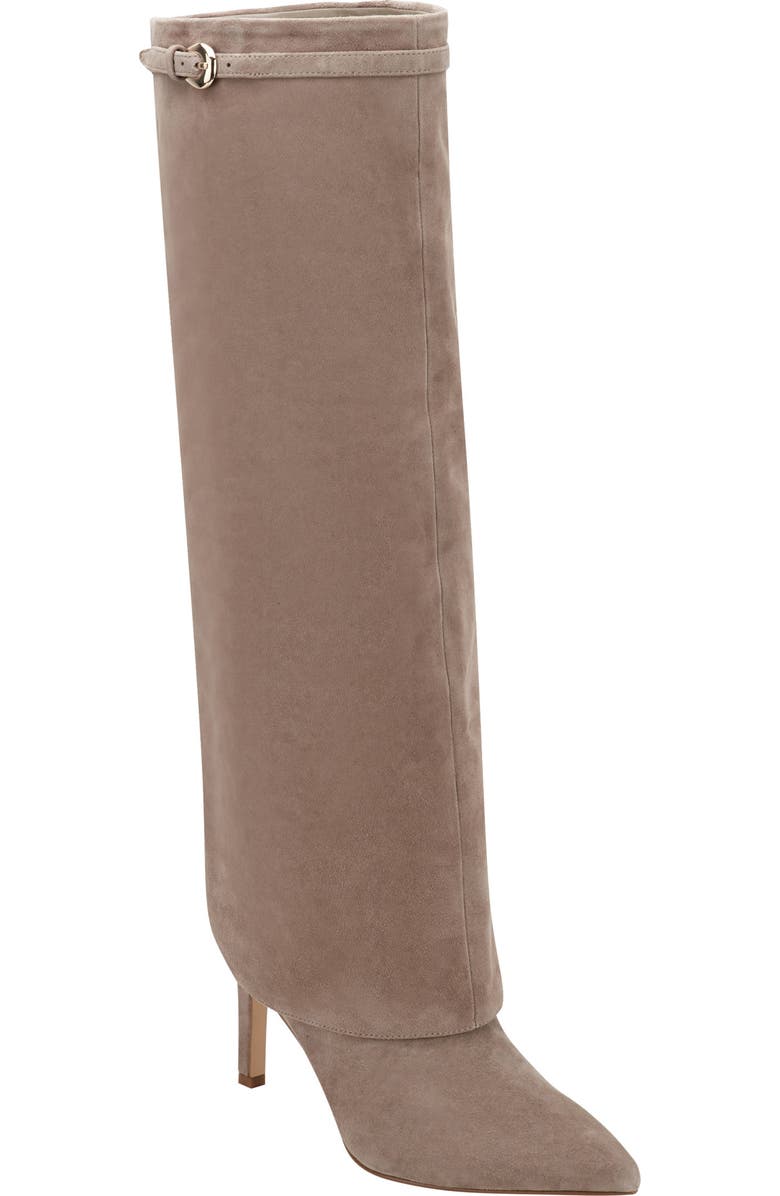 Marc Fisher LTD Naples Knee High Boot, Main, color, Light Brown