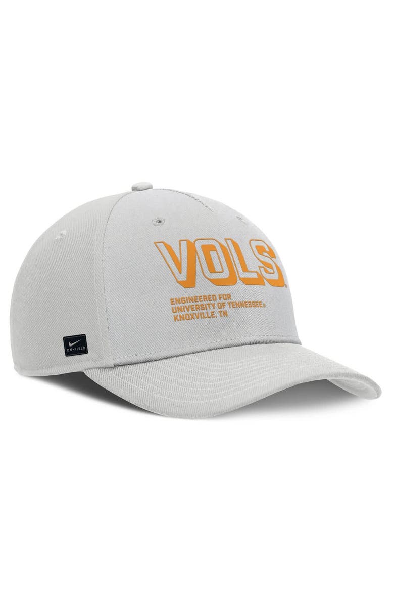 Nike Men's Nike Gray Tennessee Volunteers 2025 Sideline Dust Pinched Rise Adjustable Hat, Alternate, color, Gray