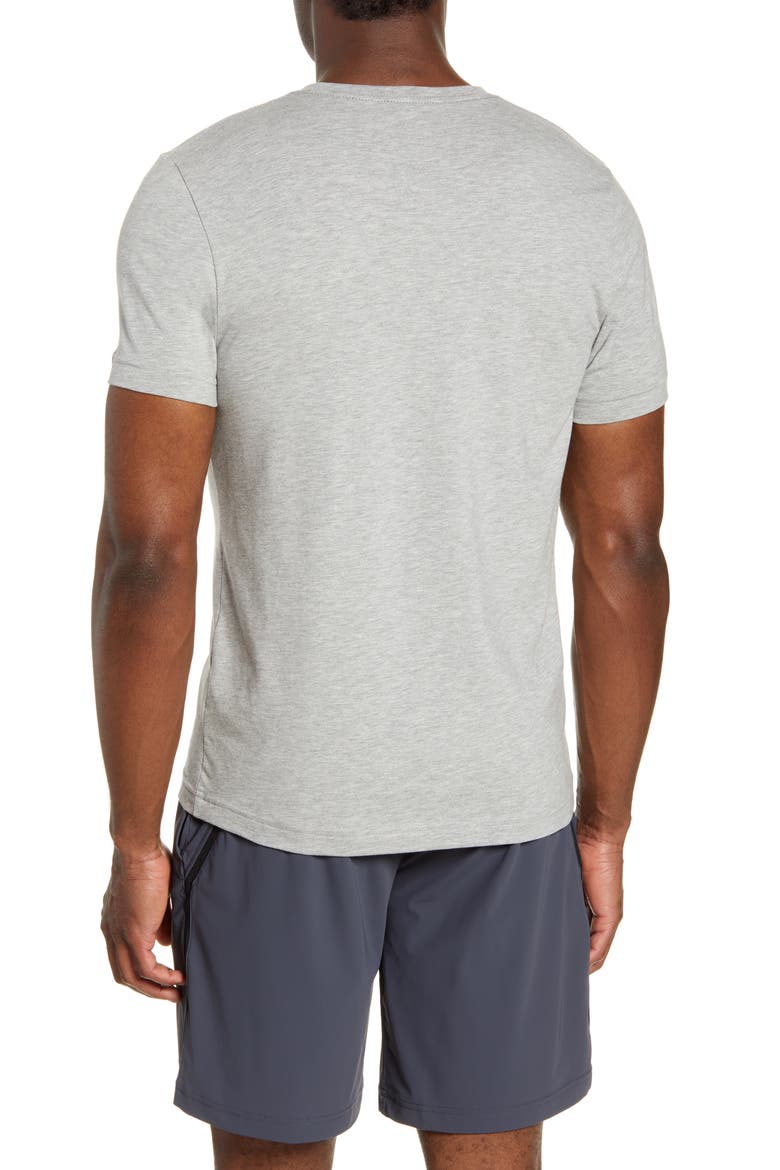 Element V-Neck T-Shirt, Alternate, color, HEATHER GREY