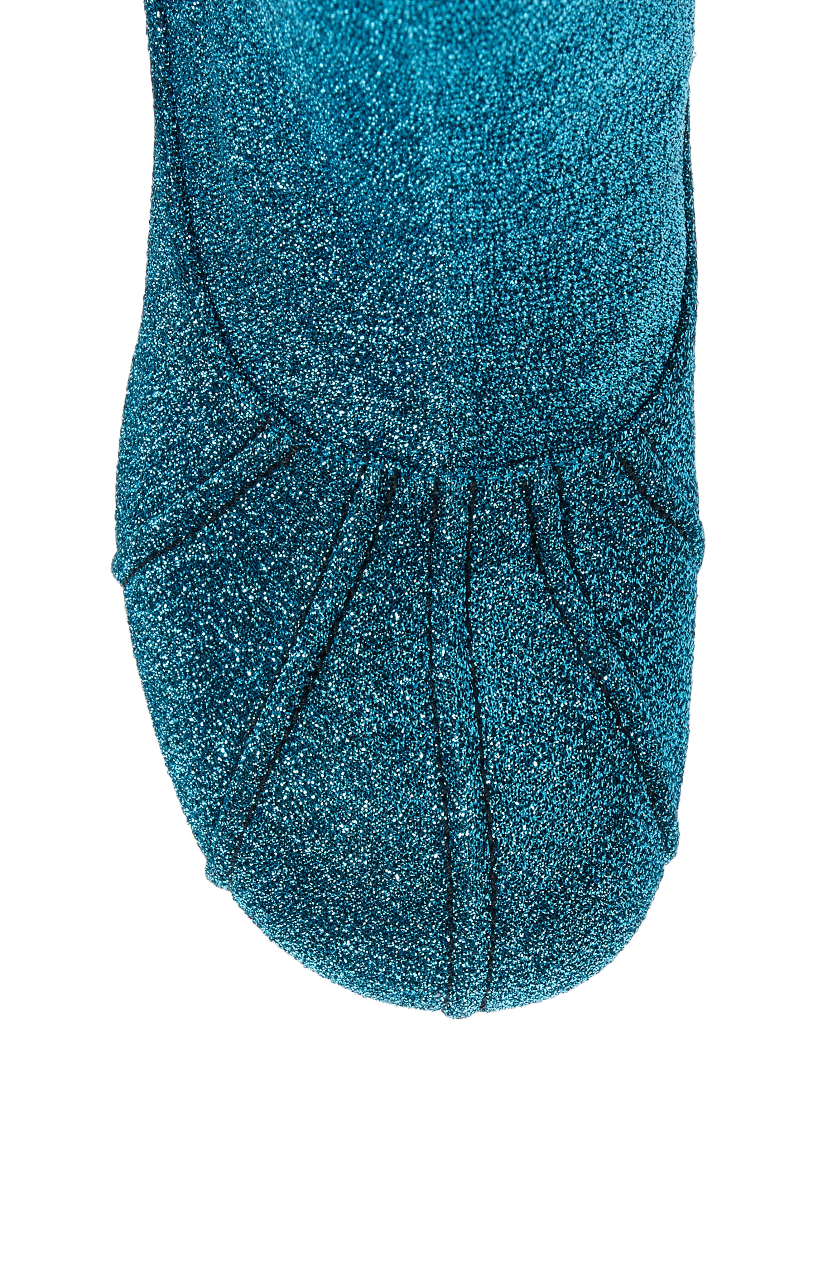 Duck City Metallic Over the Knee Boot, Alternate, color, BLUE LAGOON