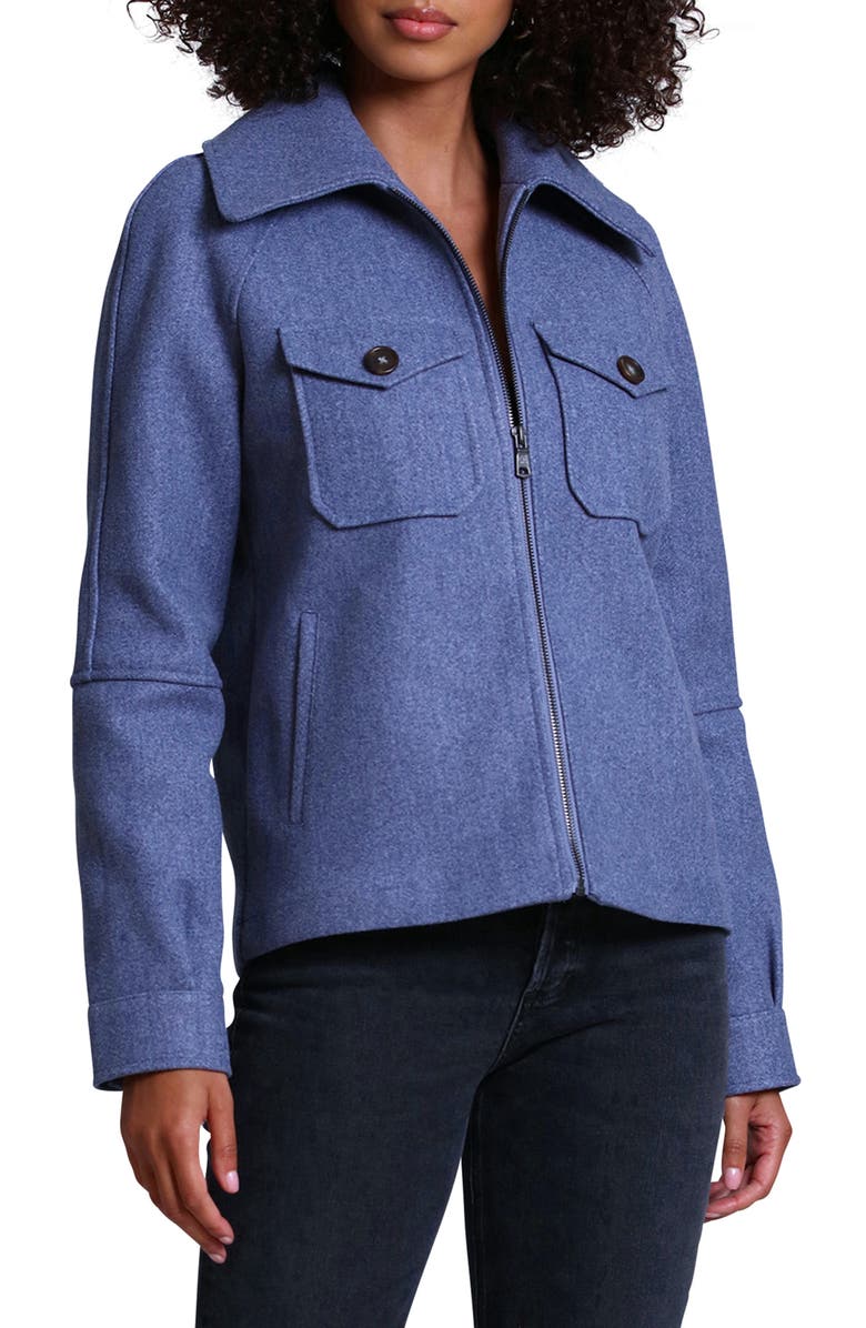 Avec Les Filles Zip-Up Utility Jacket, Main, color, 