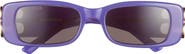 Balenciaga 51mm Square Sunglasses