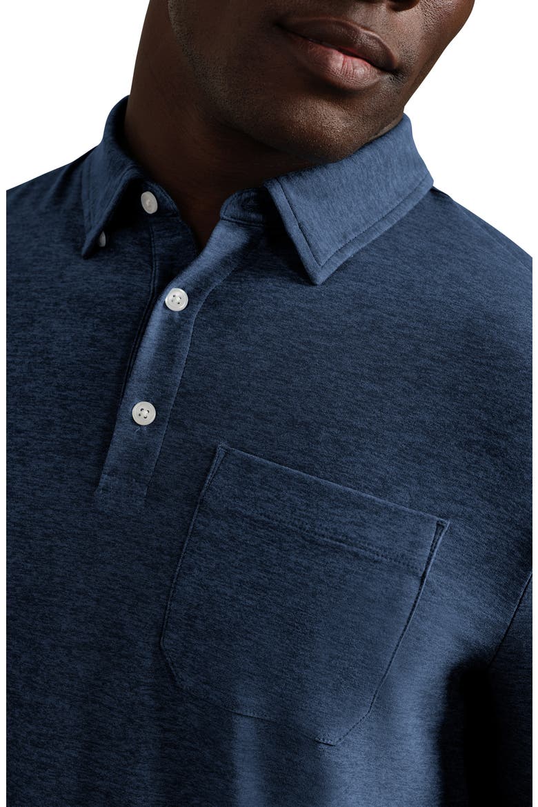 WFH Knit Polo, Alternate, color, VINTAGE INDIGO/ SLATE BLUE