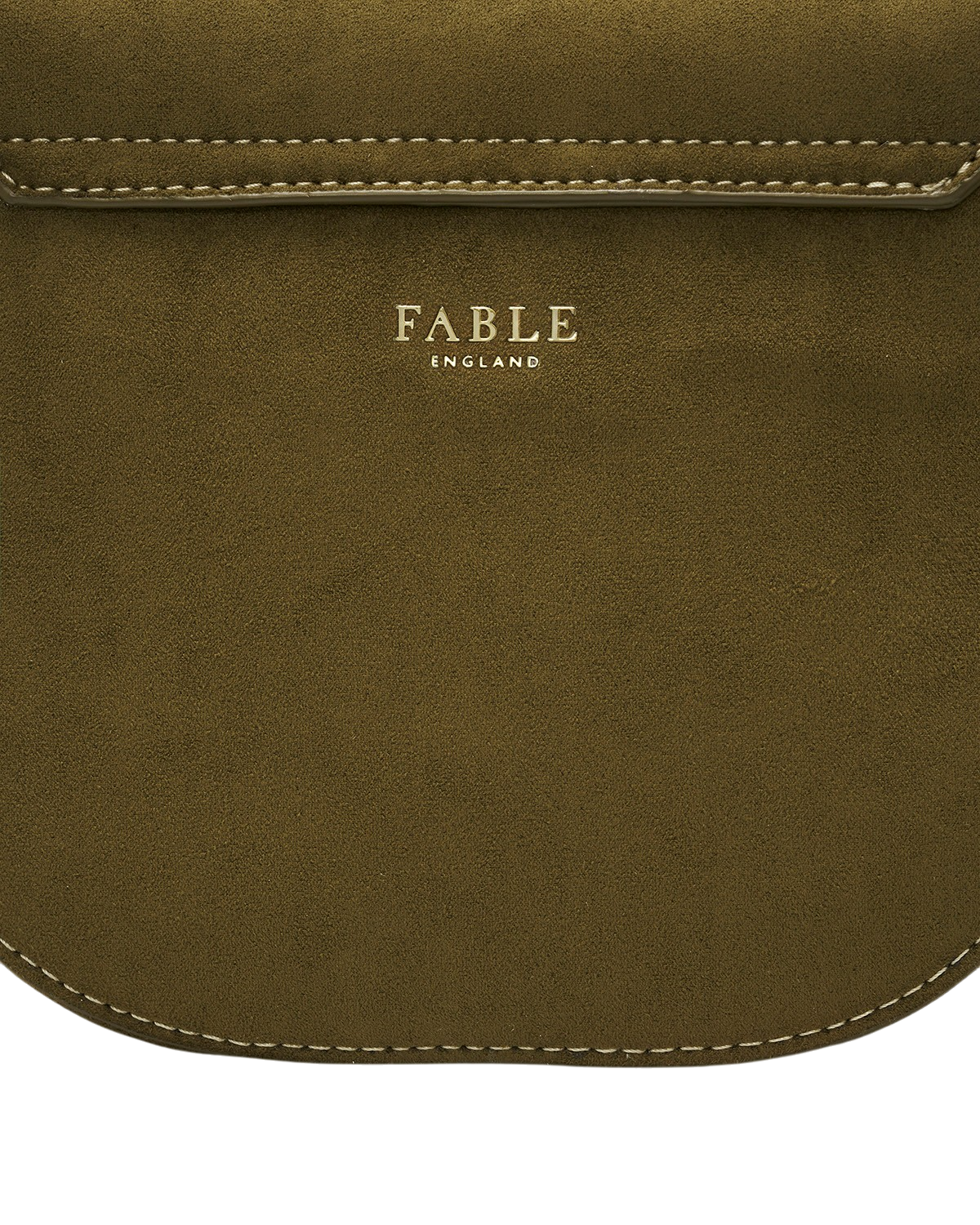 Beth Faux Suede Saddle Purse, Alternate, color, Khaki