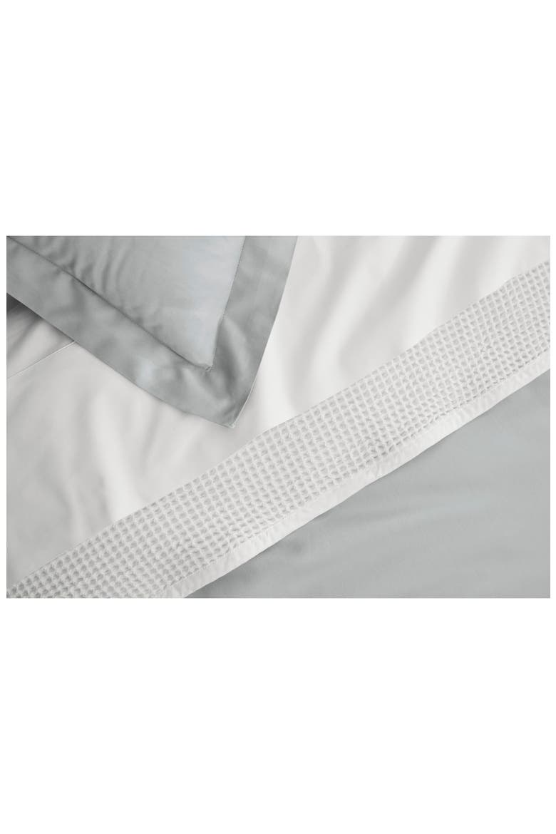 Signature Hemmed Duvet Set, Alternate, color, SHORE