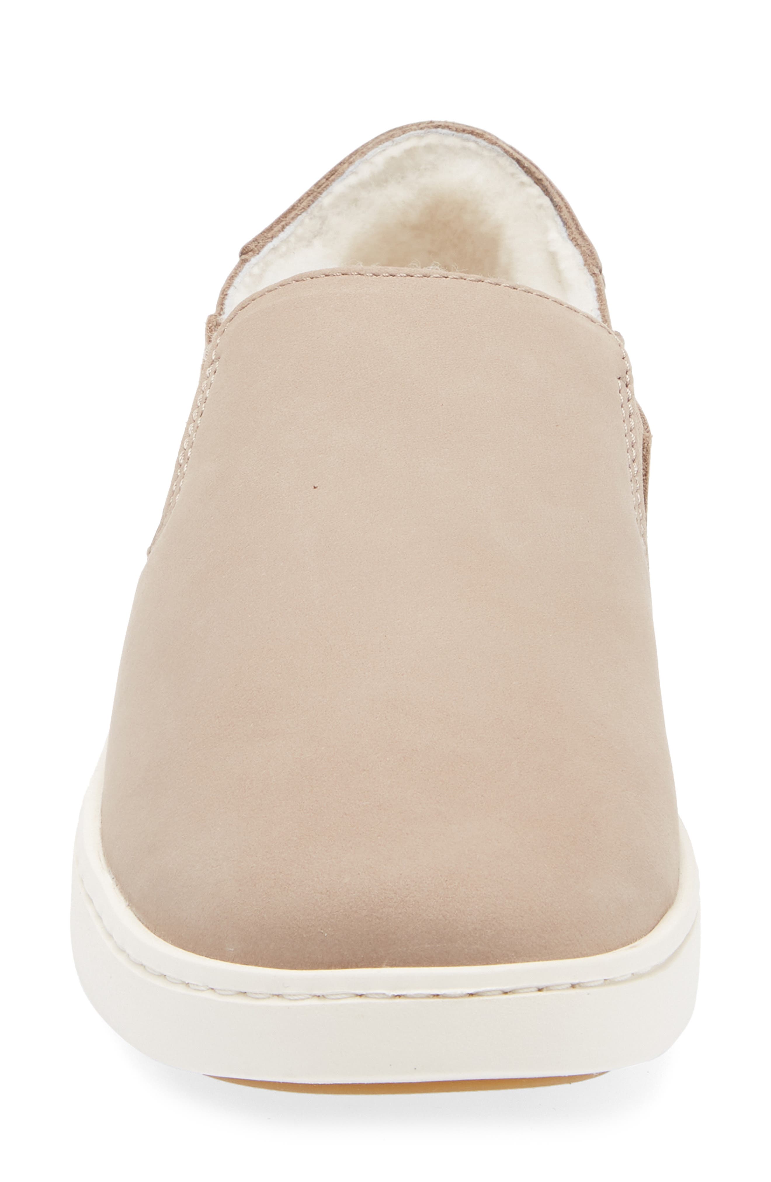 Pehuea Cozy Waterproof Genuine Shearling Convertible Sneaker, Alternate, color, TAUPE GREY / TAUPE GREY