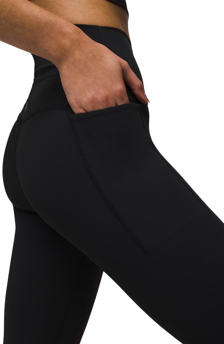 prAna Luxara Pocket Leggings, Alternate, color, Black