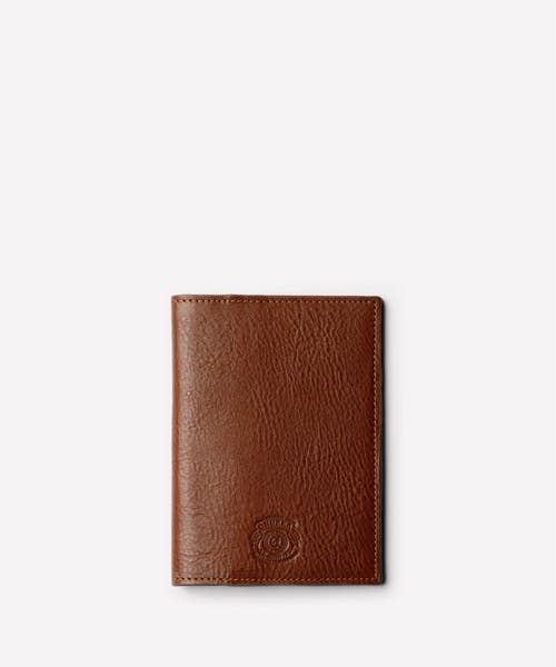 Ghurka Passport Case In Brown