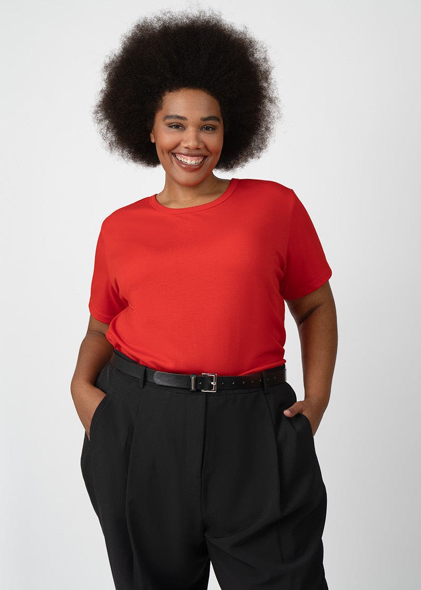 CoolROSE Luxe Reversible Plus Size Tee Shirt - image 4
